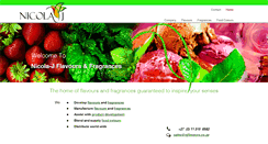 Desktop Screenshot of njflavours.co.za